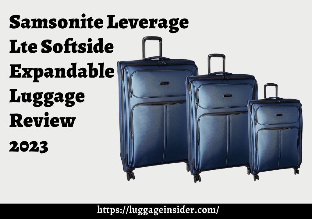 Samsonite Leverage Lte Softside Expandable Luggage